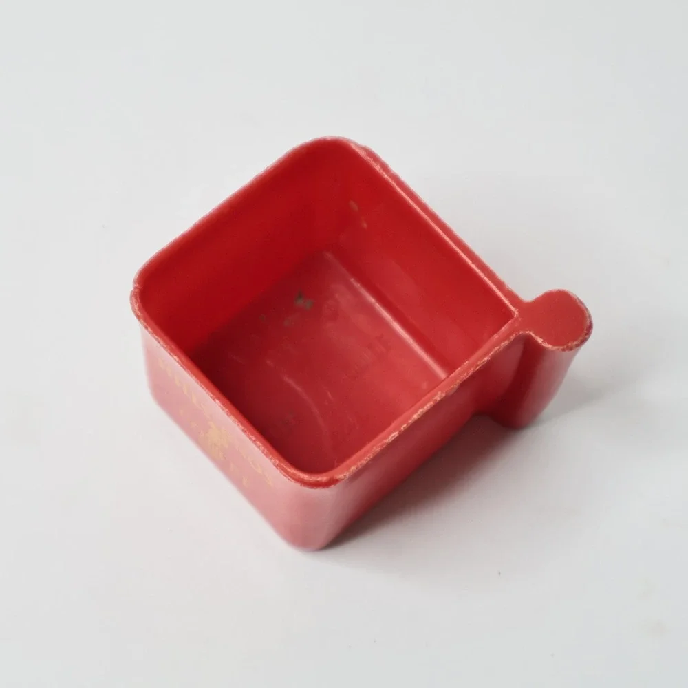 Vintage Hills Bros Coffee Guide Scoop Red Plastic Coffee 1950s Advertising MCM
